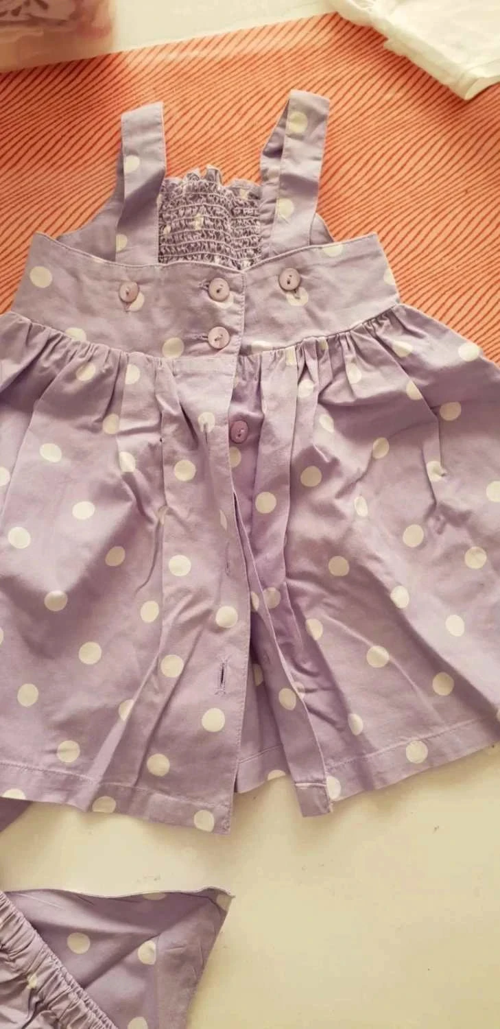 Ensemble 3mois robe fichu bloomer – photo 14
